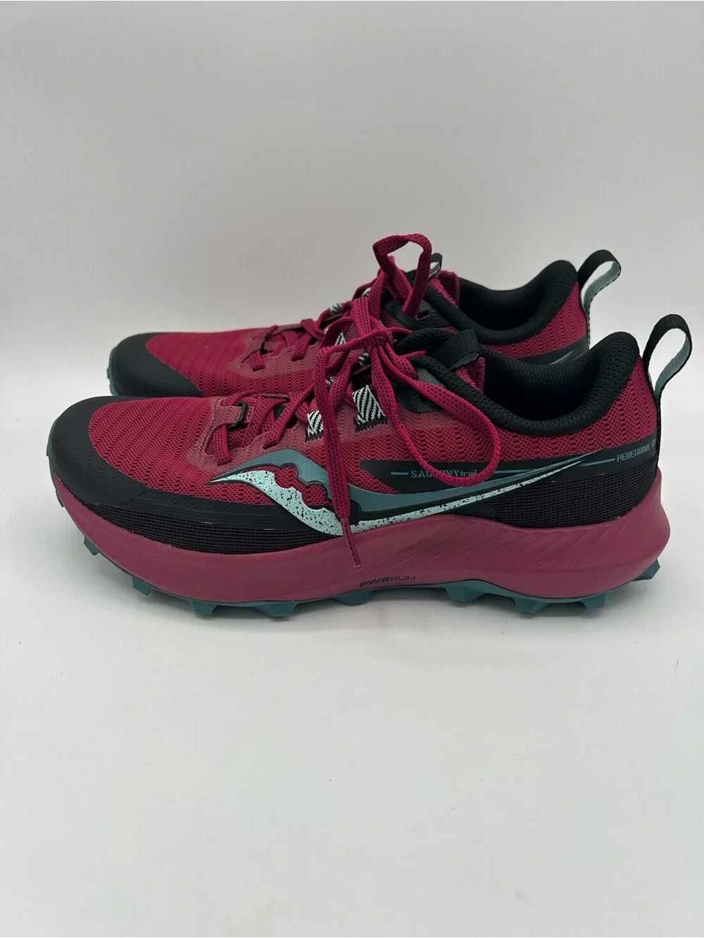 Saucony Trail S10838-16 Peregrine 13 Berry Red Trail Running Shoes Women's 7